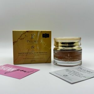 Argan Oil Facial Peeling Gel with Vitamins E & A
